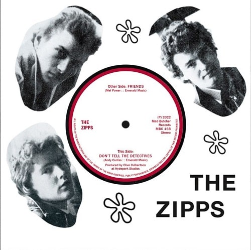 ZIPPS (PUNK) / DON'T TELL THE DETECTIVES (7")
