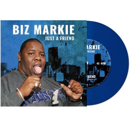 BIZ MARKIE / ビズ・マーキー / JUST A FRIEND 7"(BLUE VINYL)