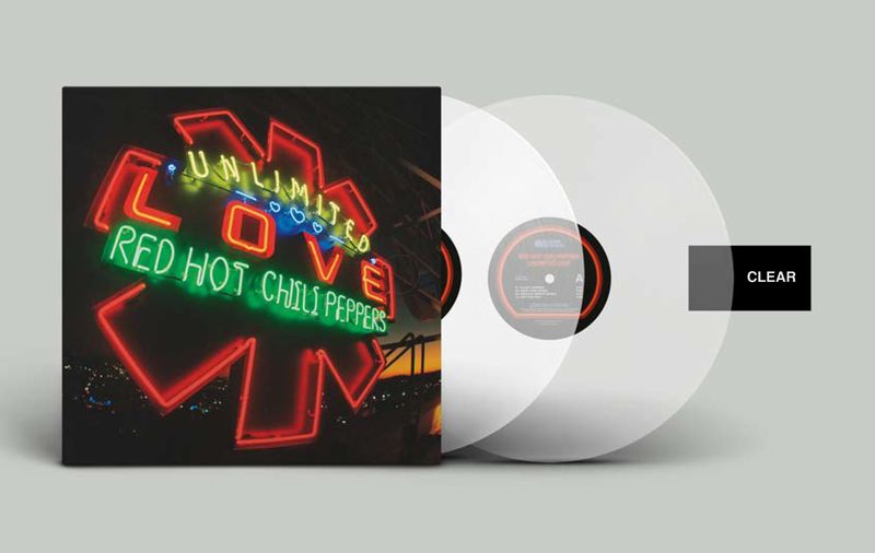 RED HOT CHILI PEPPERS / レッド・ホット・チリ・ペッパーズ / UNLIMITED LOVE [EXCLUSIVE 2LP CLEAR VINYL]