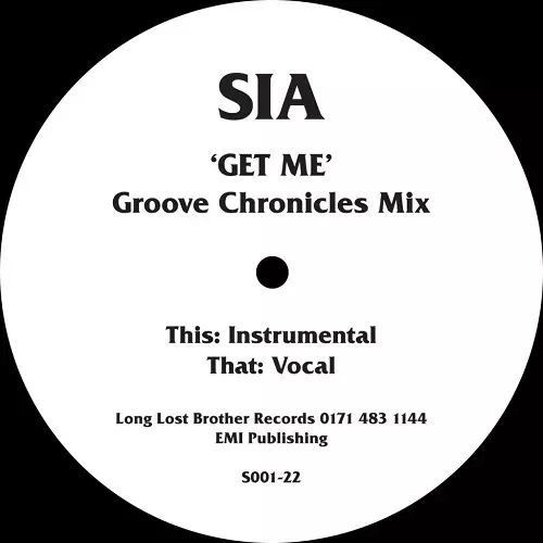 SIA / シーア / GET ME (GROOVE CHRONICLES REMIX)