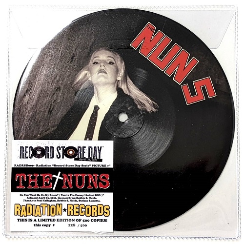 NUNS / ナンズ / Do You Want Me On My Knees?/YOU'RE THE ENEMY (7"/PICTURE DISC)