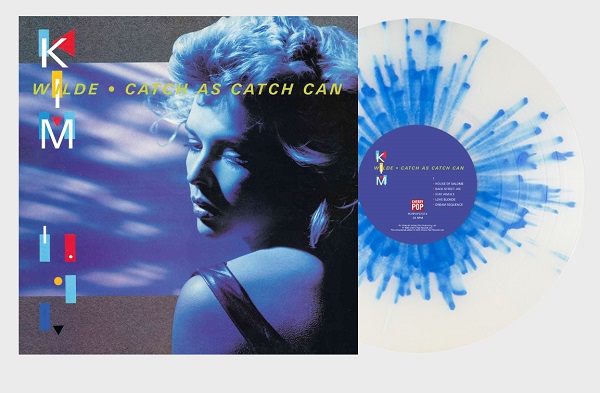 KIM WILDE / キム・ワイルド / CATCH AS CATCH CAN- CLEAR WITH BLUE SPLATTER VINYL EDITION