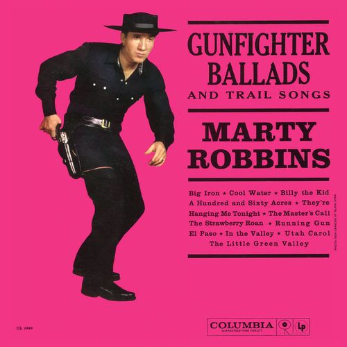 MARTY ROBBINS / マーティ・ロビンス / SINGS GUNFIGHTER BALLADS AND TRAIL SONGS (CLEAR WITH BLACK "GUNSMOKE" SWIRL VINYL EDITION)