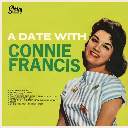 CONNIE FRANCIS / コニー・フランシス / A DATE WITH (10")