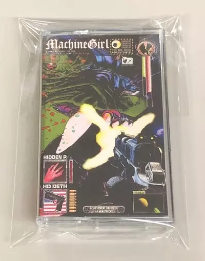 MACHINE GIRL / BECAUSE I AM YOUNG ARROGANT AND HATE EVERYTHING YOU STAND FOR (CASSETTE)