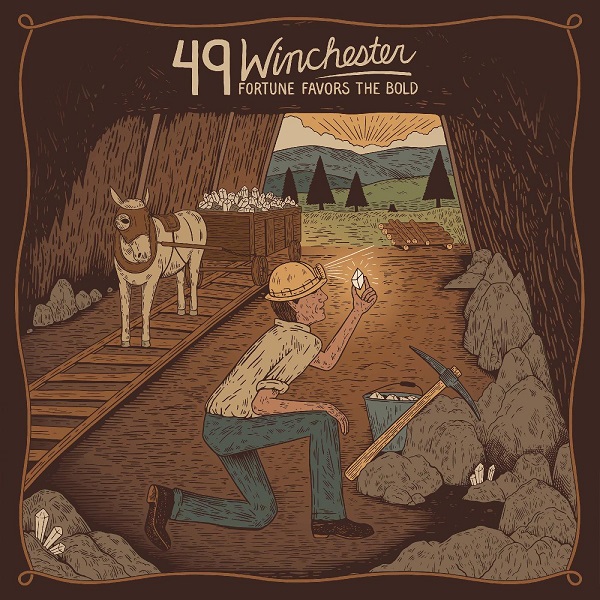 49 WINCHESTER / FORTUNE FAVORS THE BOLD (LP)