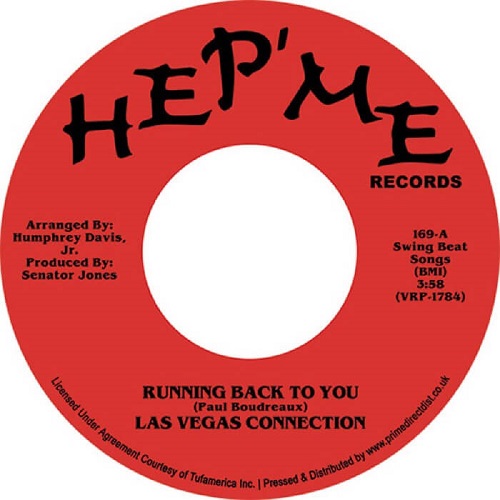 LAS VEGAS CONNECTION / RUNNING BACK TO YOU / CAN'T NOBODY LOVE ME LIKE YOU DO (7")