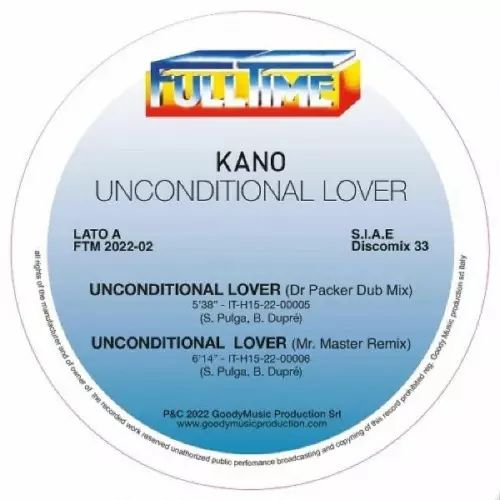 KANO / カノ / UNCONDITIONAL LOVER (12")