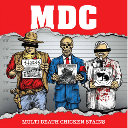 M.D.C. / MULTI DEATH CHICKEN STAINS (12")