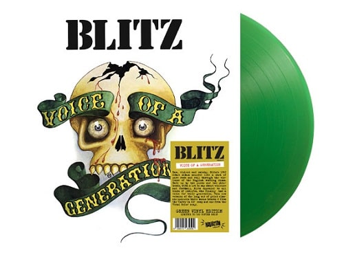 BLITZ (Oi PUNK) / ブリッツ / VOICE OF A GENERATION (LP/GREEN VINYL)