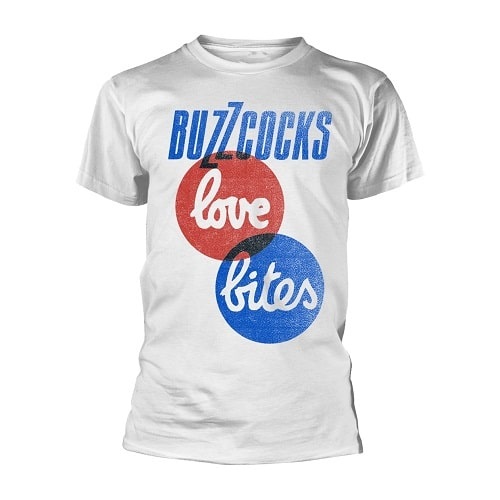BUZZCOCKS / バズコックス / LOVE BITES WHITE T-SHIRT XX-LARGE