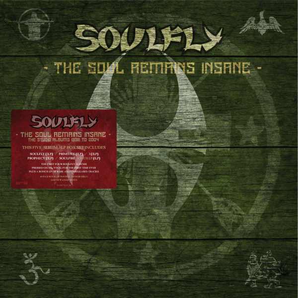 SOULFLY / ソウルフライ / THE SOUL REMAINS INSANE: THE STUDIO ALBUMS 1998 TO 2004(8LP VINYL)