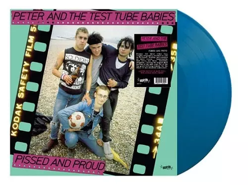 PISSED AND PROUD (LP/BLUE VINYL)/PETER & THE TEST TUBE BABIES