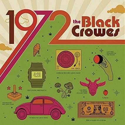 1972(LP)/BLACK CROWES/ブラック・クロウズ/1972年に発表された様々な 