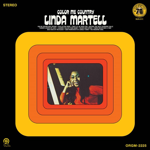 LINDA MARTELL / COLOR ME COUNTRY [ORANGE VINYL LP]