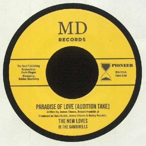 NEW LOVES / PARADISE OF LOVE(AUDITION TAKE)/MY HEART IS SUFFERING BABY (AUDITION TAKE) 