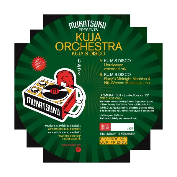 KUJA ORCHESTRA / クジャ・オーケストラ / MUKATSUKU PRESENTS KUJA ORCHESTRA