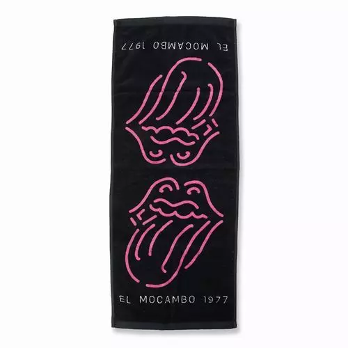 ROLLING STONES / ローリング・ストーンズ / EL MOCAMBO 1977 FACE TOWEL