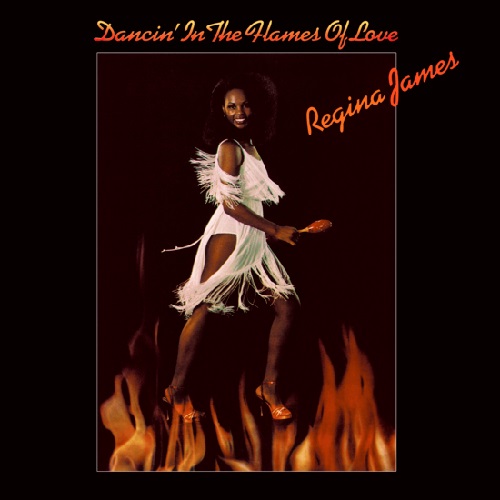 REGINA JAMES / レジーナ・ジェームス / DANCIN' IN THE FLAMES OF LOVE  (LP)