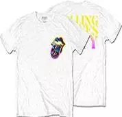 ROLLING STONES / ローリング・ストーンズ / ROLLINGSTONES_60 GRADIENT TEXT_UNI_WHT_TS: L