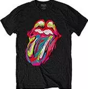 ROLLING STONES / ローリング・ストーンズ / ROLLINGSTONES_60 BRUSHSTROKE TONGUE_UNI_BL_TS: M