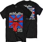 ROLLING STONES / ローリング・ストーンズ / ROLLINGSTONES_LONDON EUROPEAN '73_UNI_BL_TS: L