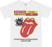 ROLLING STONES / ローリング・ストーンズ / ROLLINGSTONES_STOCKHOLM '95_UNI_WHT_TS: M