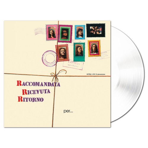 RACCOMANDATA RICEVUTA RITORNO / ラコマンダータ・リチェヴータ・リトルノ / PER... UN MONDO DI CRISTALLO: LIMITED TRANSPARENT VINYL - 180g LIMITED VINYL