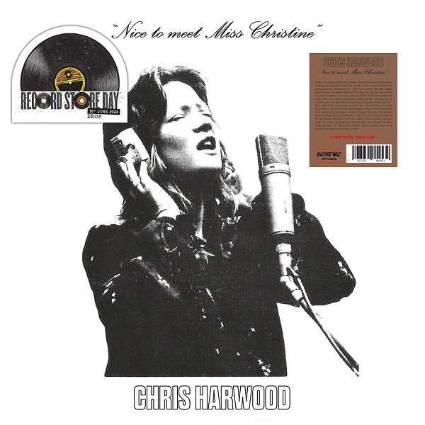 CHRIS HARWOOD / クリス・ハーウッド / NICE TO MEET MISS CHRISTINE [LP]