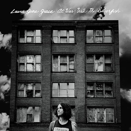 LAURA JANE GRACE / AT WAR WITH THE SILVERFISH (10"/CRYSTAL CLEAR VINYL)