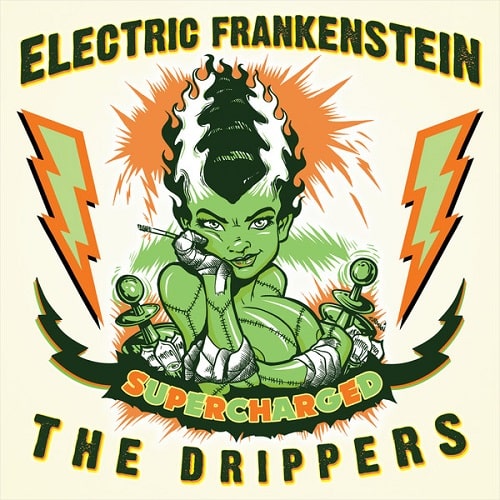 ELECTRIC FRANKENSTEIN : DRIPPERS / SPLIT (LP)