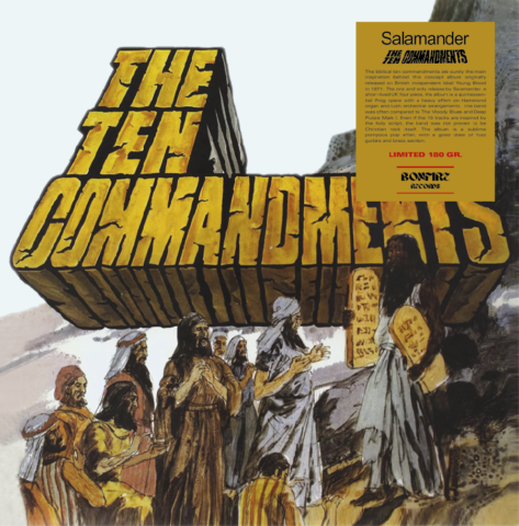 SALAMANDER / サラマンダー / THE TEN COMMANDMENTS: 300 COPIES LIMITED VINYL - 180g LIMITED VINYL