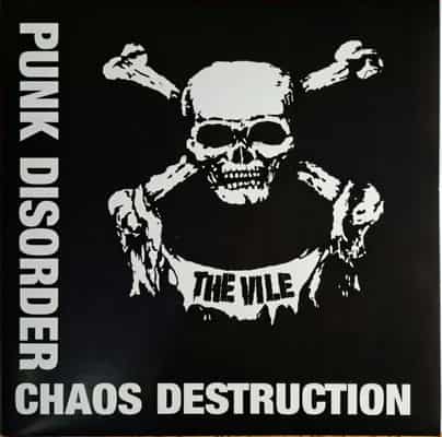VILE (PUNK) / PUNK DISORDER CHAOS DESTRUCTION (LP)