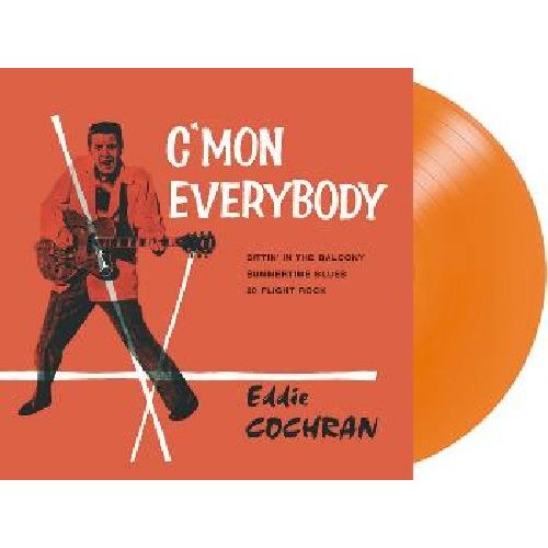 EDDIE COCHRAN / エディ・コクラン / C'MON EVERYBODY 10” EP (10" EP COLOURED VINYL)
