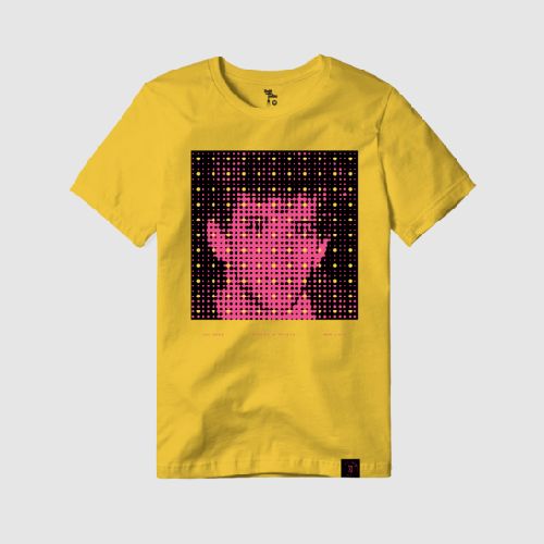 LOU REED / ルー・リード / WORDS & MUSIC YELLOW T-SHIRT (S)
