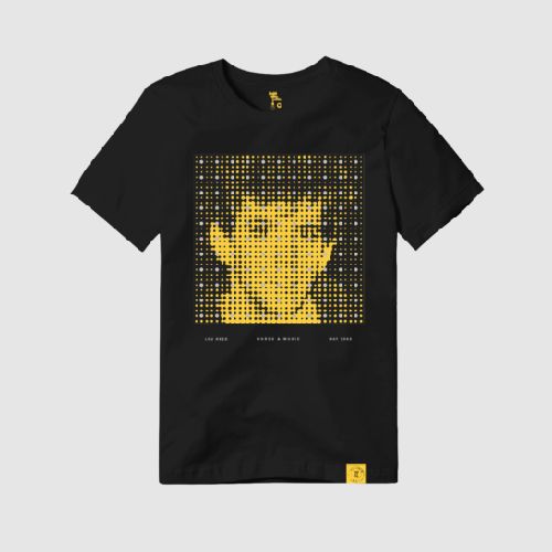 LOU REED / ルー・リード / WORDS & MUSIC BLACK T-SHIRT (S)