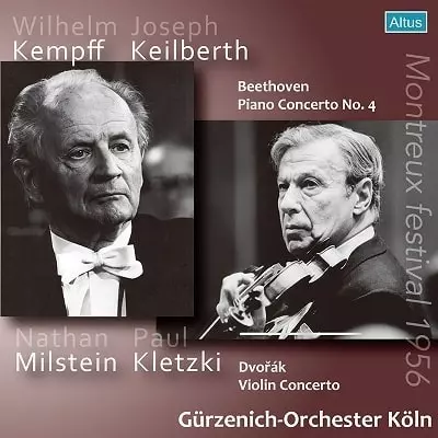 WILHELM KEMPFF / NATHAN MILSTEIN / ヴィルヘルム・ケンプ / ナタン・ミルシテイン / MONTREUX FESTIVAL 1956 / 1956年モントルー音楽祭ライヴ