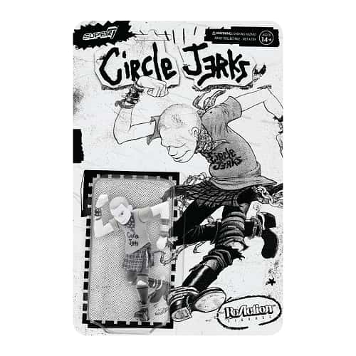 CIRCLE JERKS / サークル・ジャークス / SKANK MAN REACTION FIGURE (GRAYSCALE)