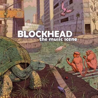 BLOCKHEAD / The Music Scene "LP"(OPAQUE TEAL VINYL)