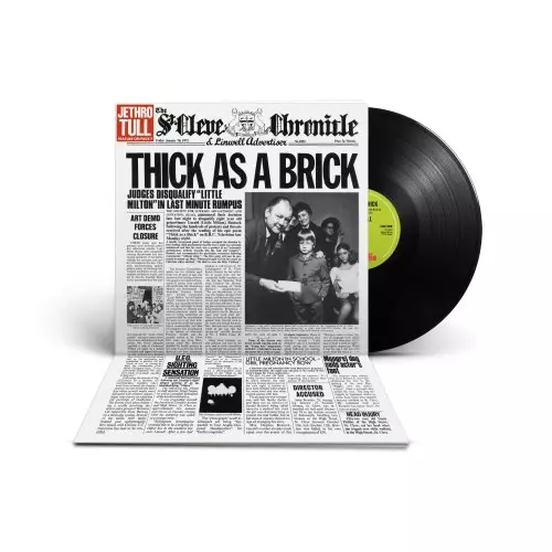 Jethro Tull レコード 1972年レコード】44)JETHRO TULL : THICK AS A BRICK｜ワイバーン