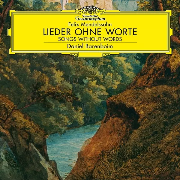 DANIEL BARENBOIM / ダニエル・バレンボイム / MENDELSSOHN: LIEDER OHNE WORTE (LP)