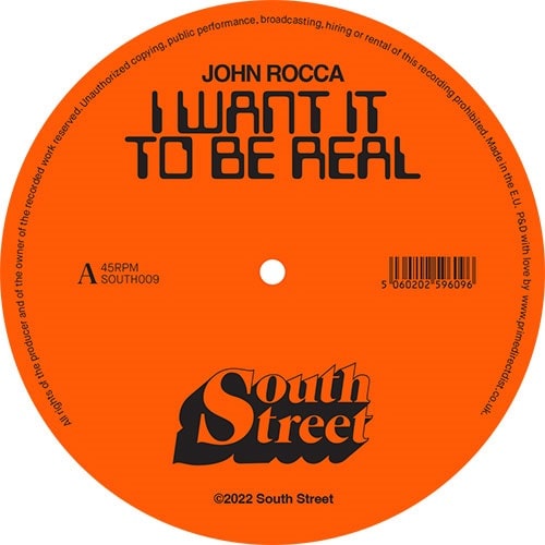 JOHN ROCCA / I WANT IT TO BE REAL (LATE NITE TUFF GUY & FARLEY 'JACKMASTER' FUNK REMIXES)