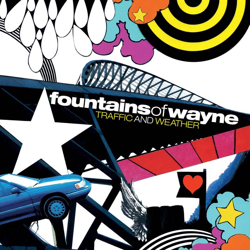 FOUNTAINS OF WAYNE / ファウンテンズ・オブ・ウェイン / TRAFFIC AND WEATHER [ORANGE WITH BLACK STREAK VINYL]