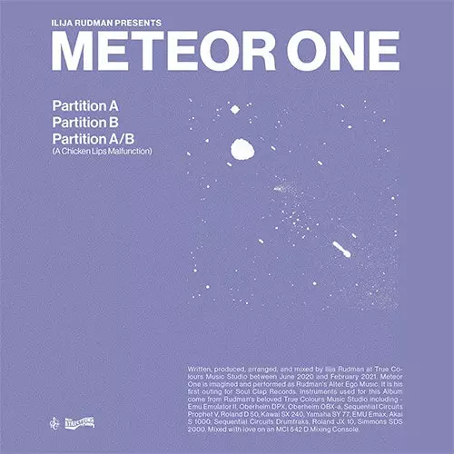 ILIJA RUDMAN / イリヤ・ルドマン / METEOR ONE - PARTITION A/B