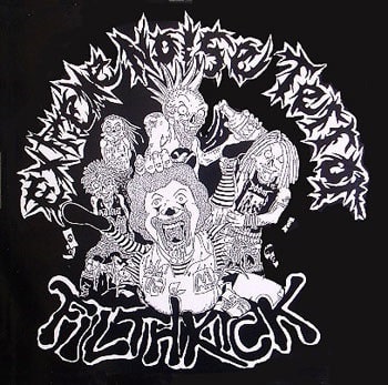 EXTREME NOISE TERROR : FILTHKICK / IN IT FOR LIFE (LP)