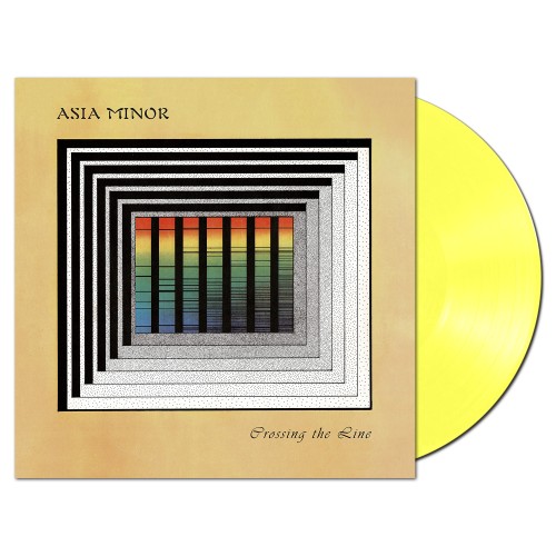 ASIA MINOR / アジア・ミノール / CROSSING THE LINE: LIMITED YELLOW COLOR VINYL - 2021 REMASTER