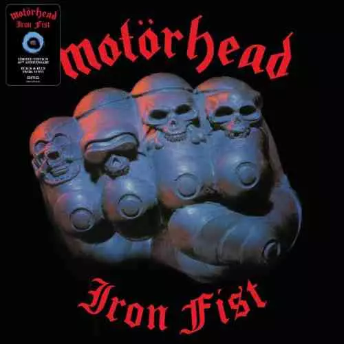 MOTORHEAD / モーターヘッド / IRON FIST (40TH ANNIVERSARY) [BLACK & BLUE SWIRL VINYL]