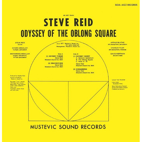 STEVE REID / スティーヴ・リード / Odyssey of the Oblong Square (LP/GOLD VINYL)