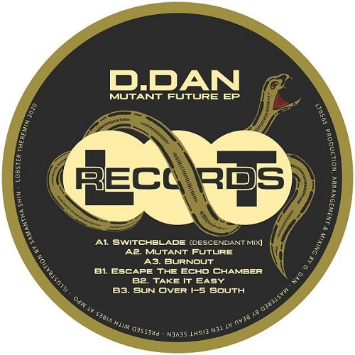 D.DAN / MUTANT FUTURE EP (GOLD MARBLED VINYL)