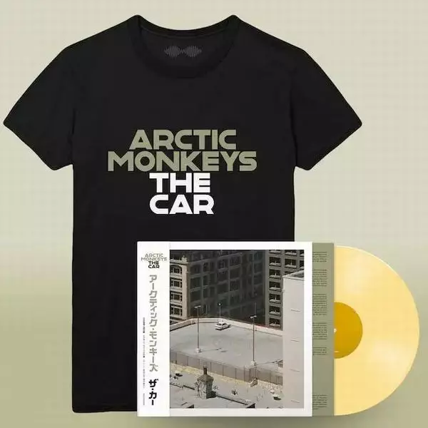 ARCTIC MONKEYS / アークティック・モンキーズ / THE CAR(日本語帯付き)+T-SHIRTS(XL)